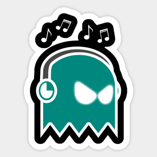 Musical Ghost Sticker